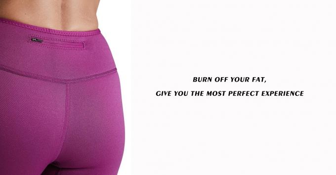 Los pantalones elásticos cómodos del entrenamiento del neopreno para la pérdida de peso absorben el sudor